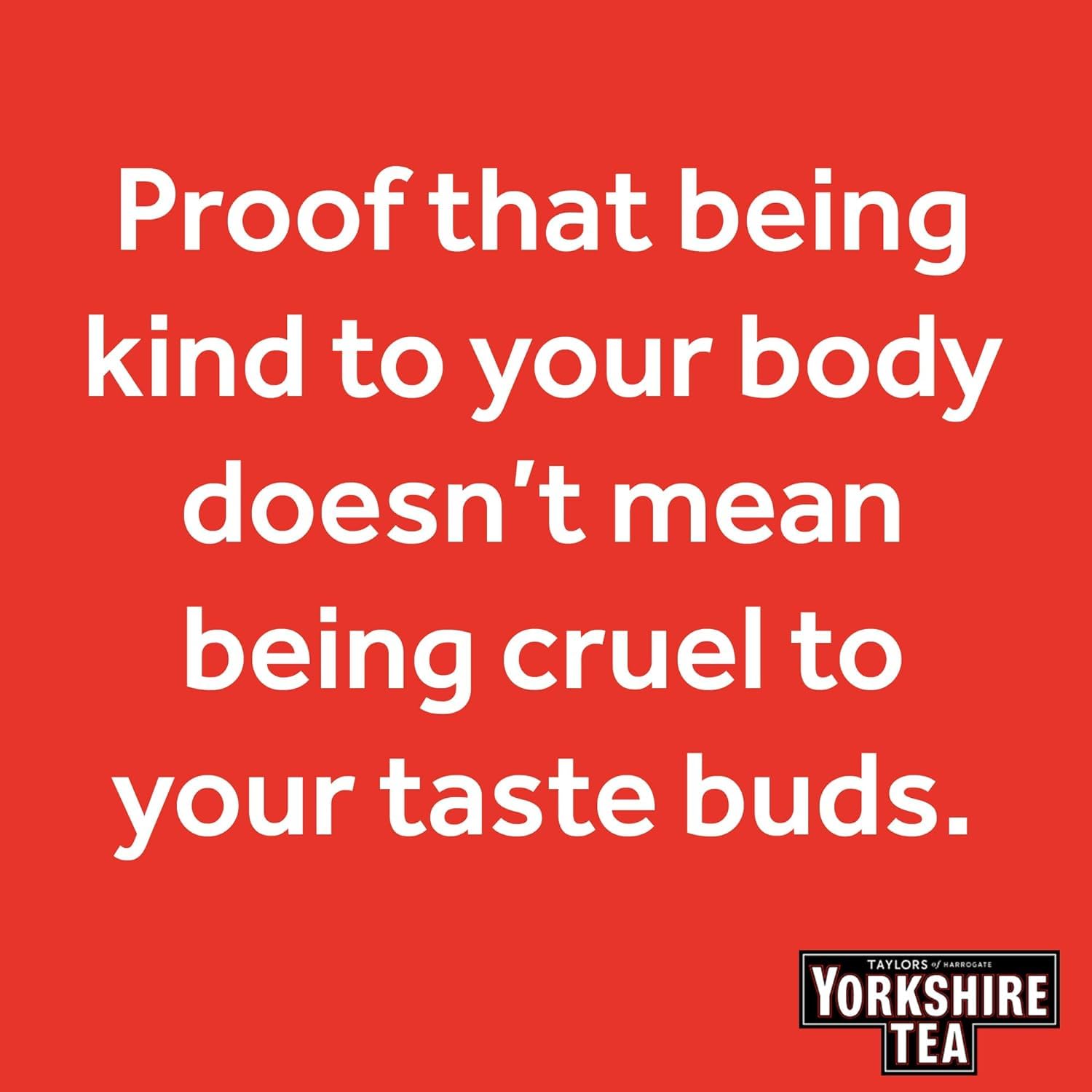 Yorkshire Tea Decaf brewing instructions image for a flawless cup