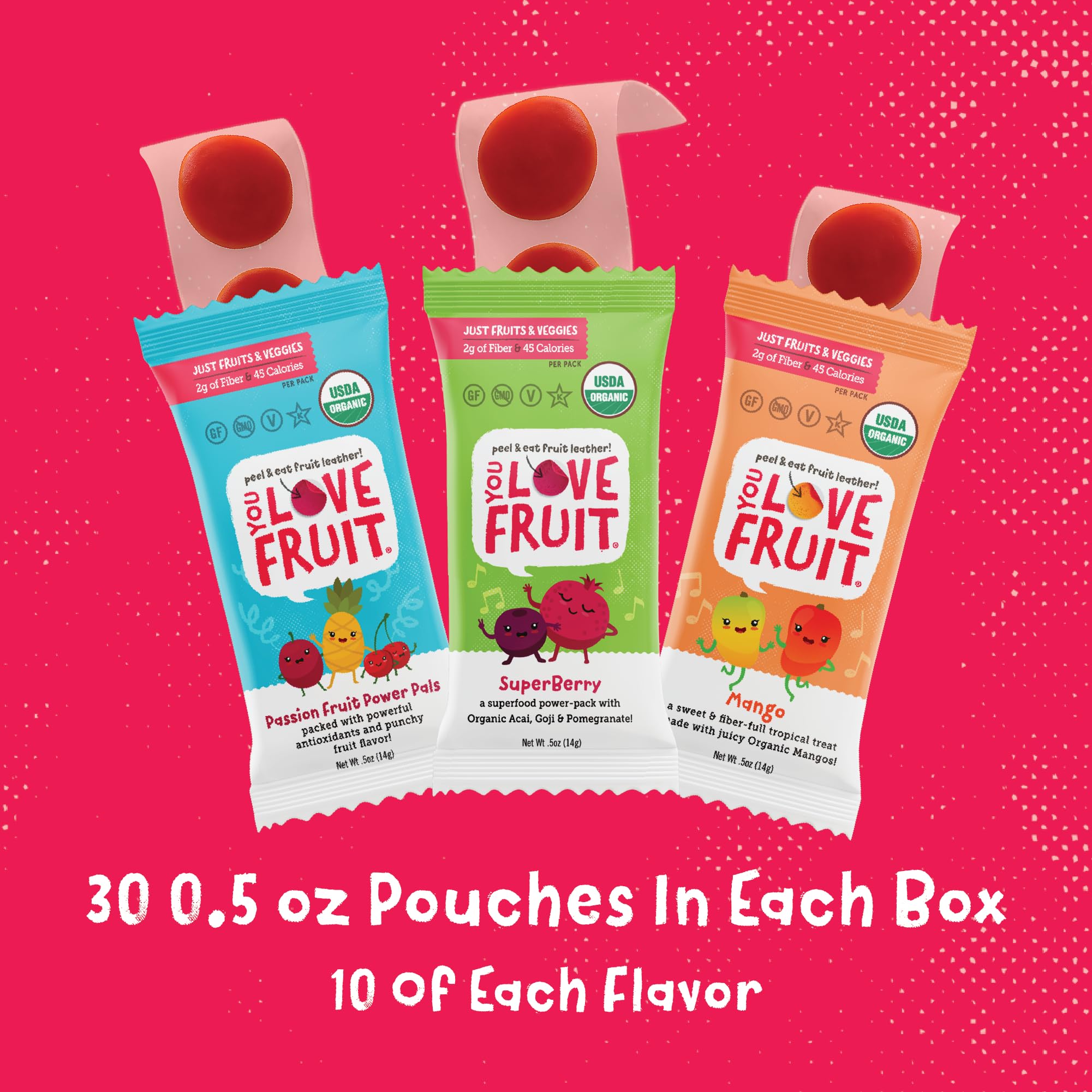You Love Fruit Mangoes A-Go-Go – tropical flavor with fiber