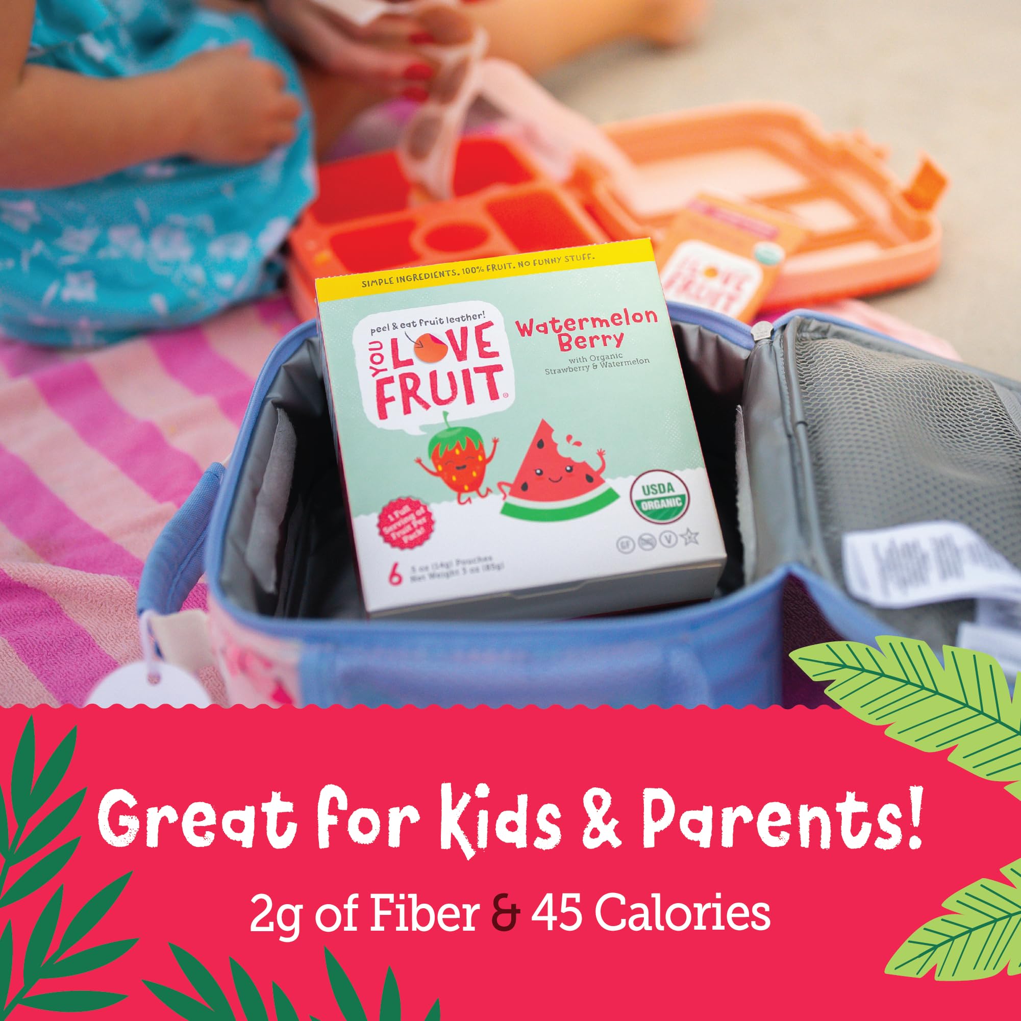 YOU LOVE FRUIT on-the-go snack supports easy, healthy university and office breaks.