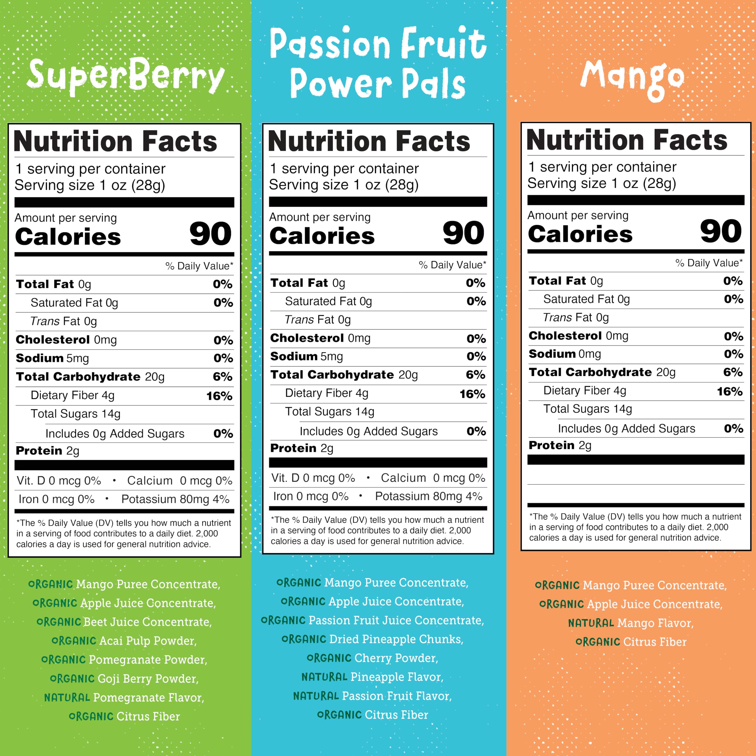 You Love Fruit Super Berry Snacks – colorful, vitamin-rich bite-sized fruit