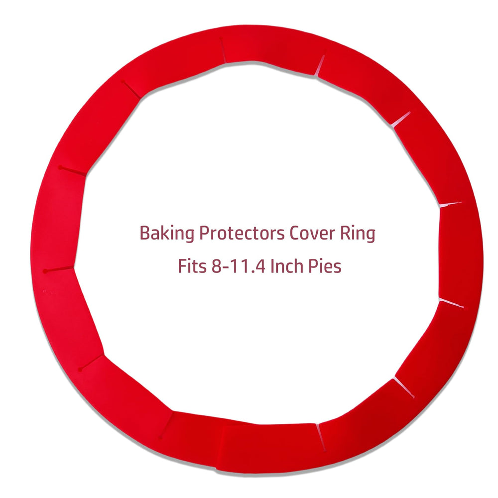 Adjustable fit for 8–11.5 inch pies ensures secure coverage.