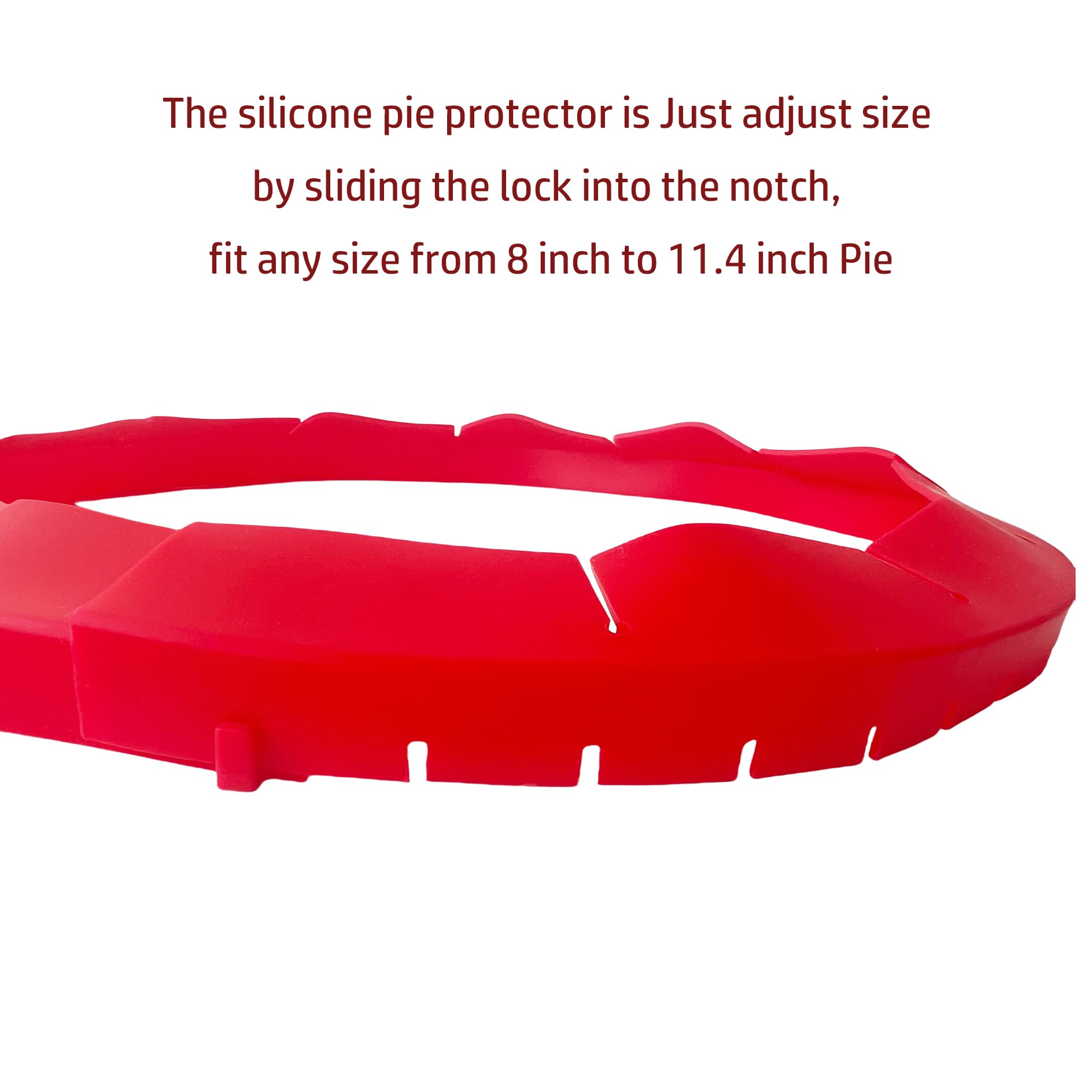 Dishwasher-safe edge cover simplifies cleanup after baking.