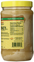 Closeup of RAW HONEY shows crystals and unpasteurized purity - great for tea