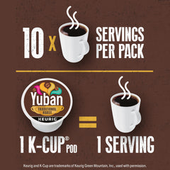 Yuban rich aroma fills the kitchen as you brew.