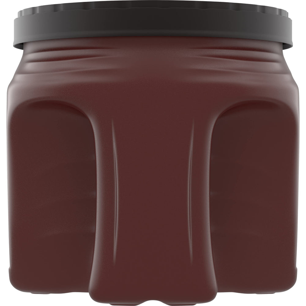 Yuban Dark Roast 25-3oz canister resting on a shelf