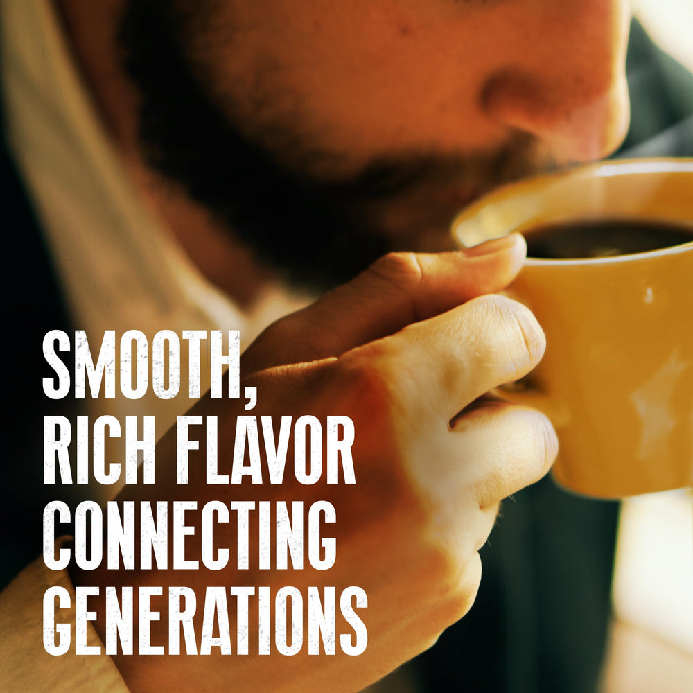 Morning office brew with Yuban K-Cups for a quick pick-me-up