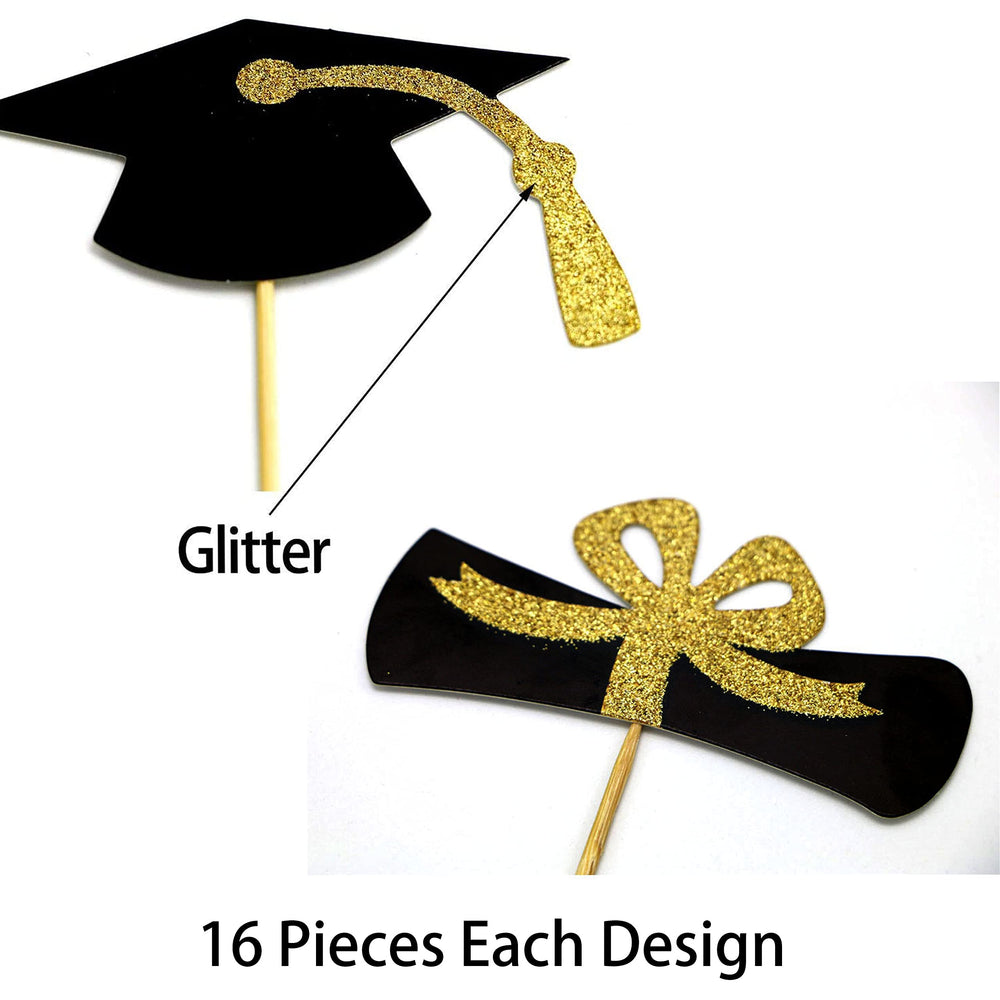 YuBoBo cupcake toppers set makes decorating quick and neat.