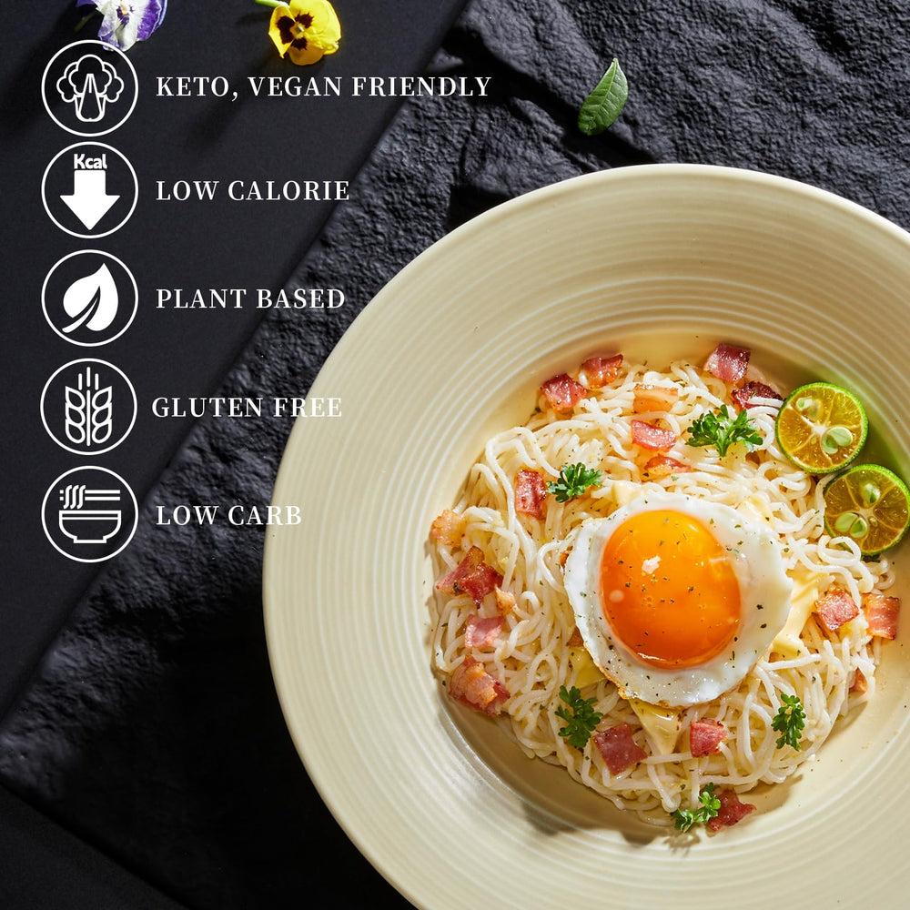YUHO Konjac ready-3-min shows quick prep with no boiling required.