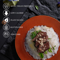 YUHO Konjac Noodles rinse and drain scene for fast prep