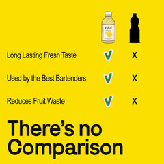 yuice Lemon Super Juice cold-pressed and HPP processed to lock freshness