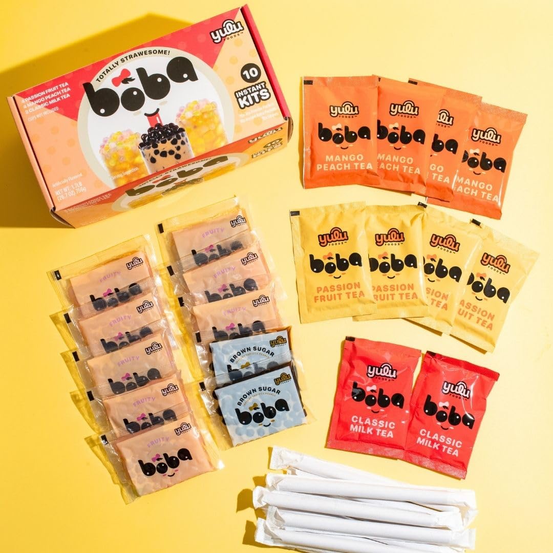 YULU FOODS classic milk tea packets for quick preparation