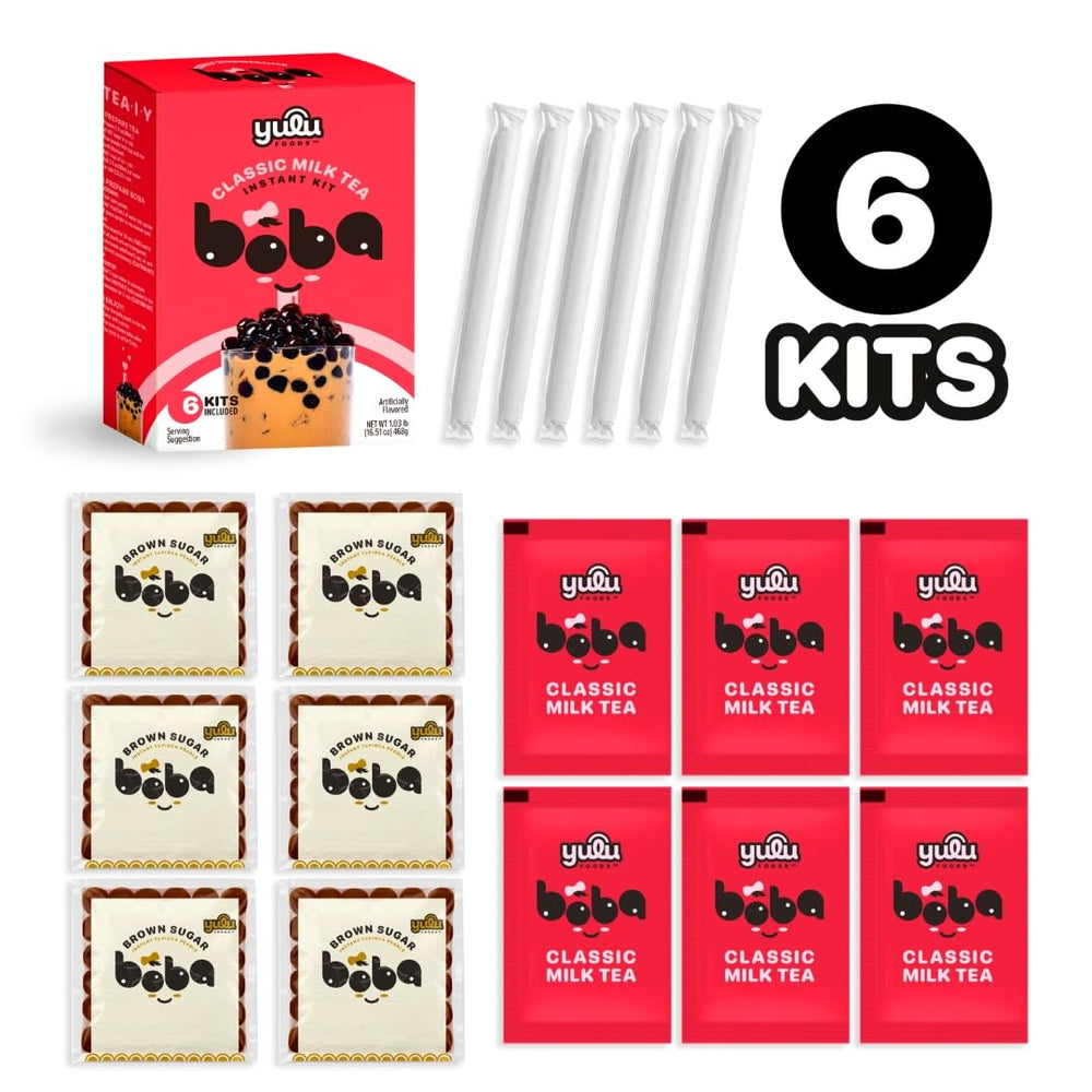 YULU FOODS microwave-ready pearl packet for quick prep.