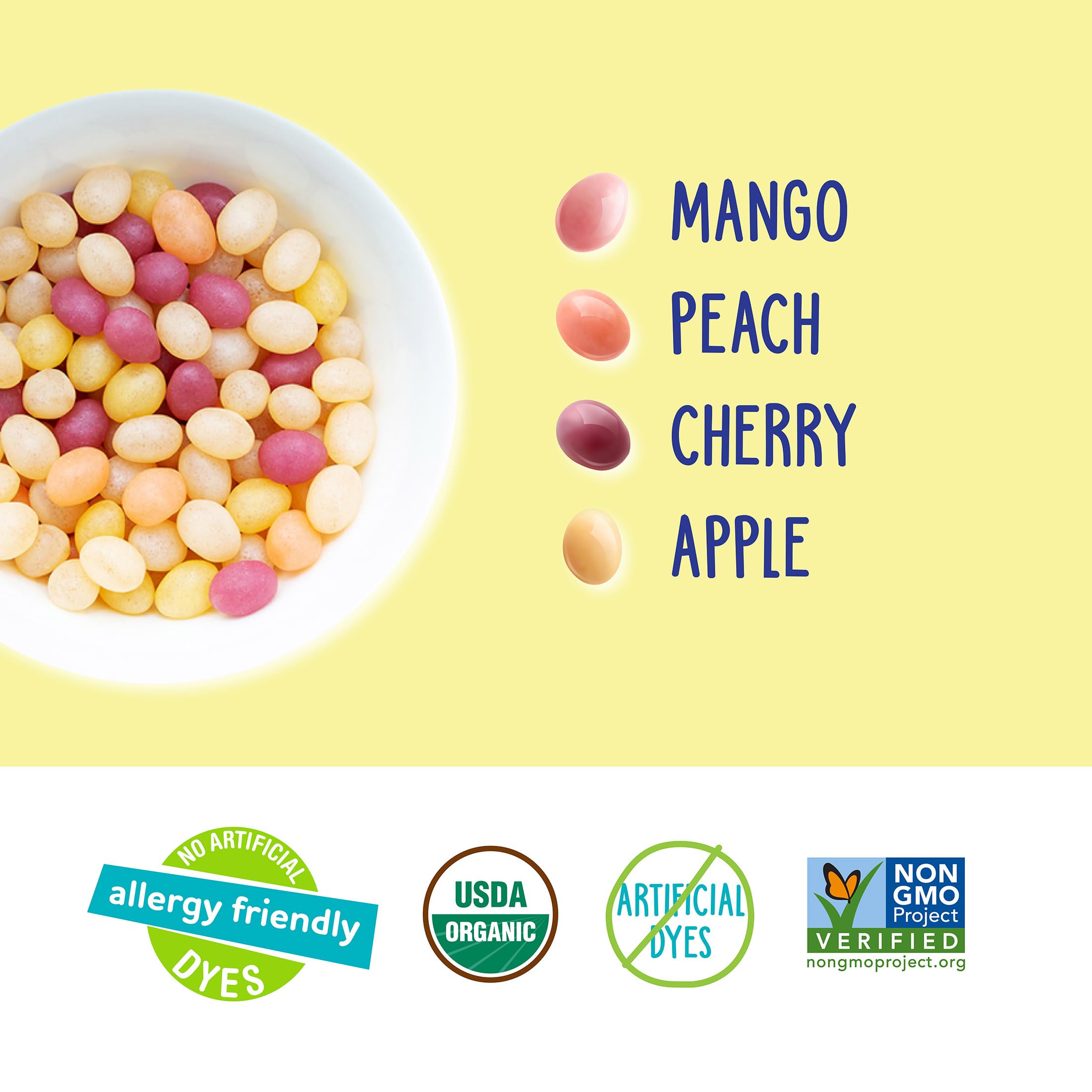 YumEarth allergen-free, gluten-free organic snack suitable for school