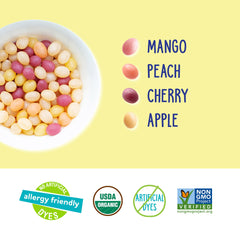 YumEarth allergen-free, gluten-free organic snack suitable for school