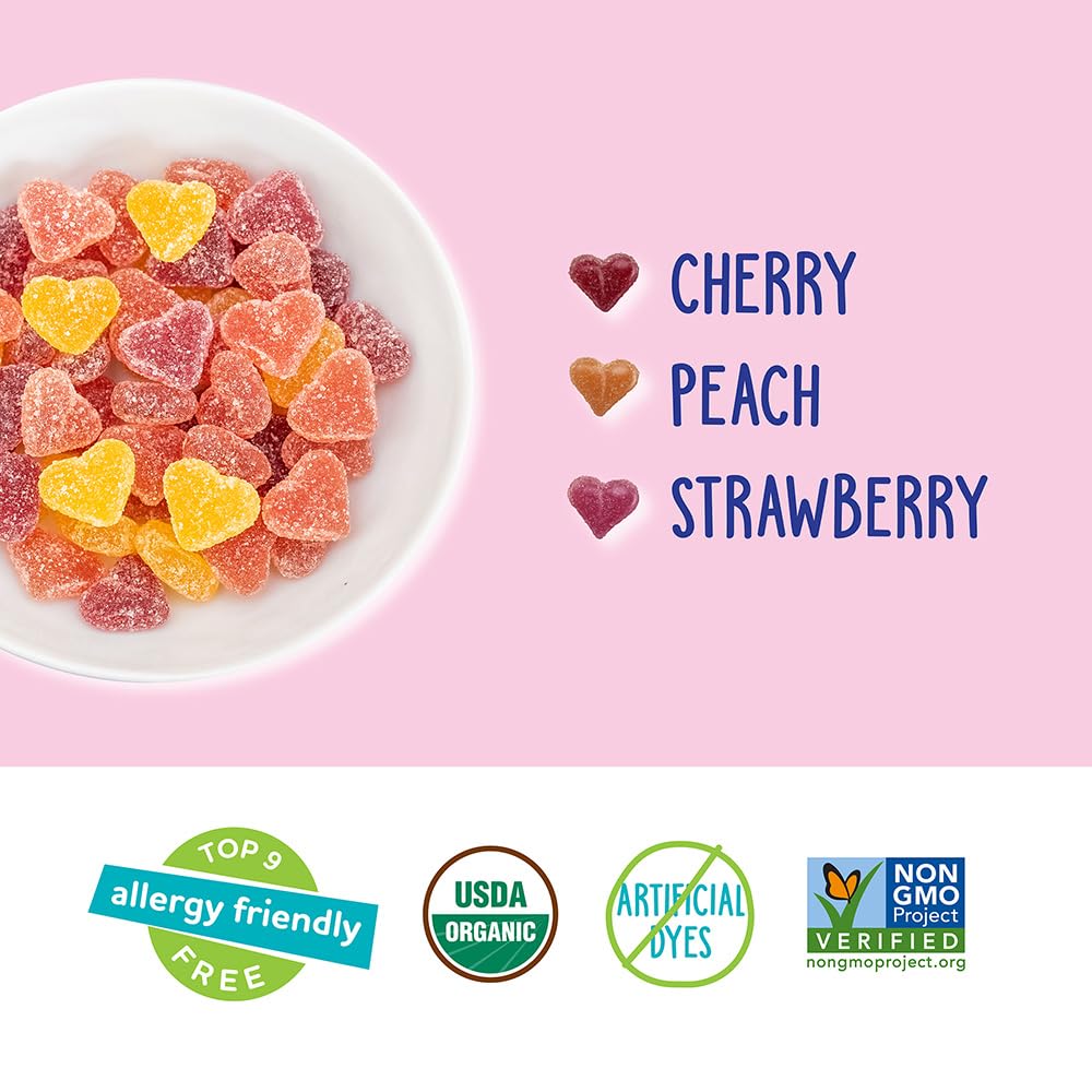 YumEarth treats free from the top 9 allergens, suitable for classrooms.