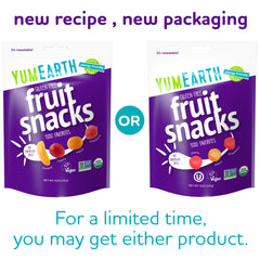 YumEarth allergen-friendly snacks suitable for school and parties