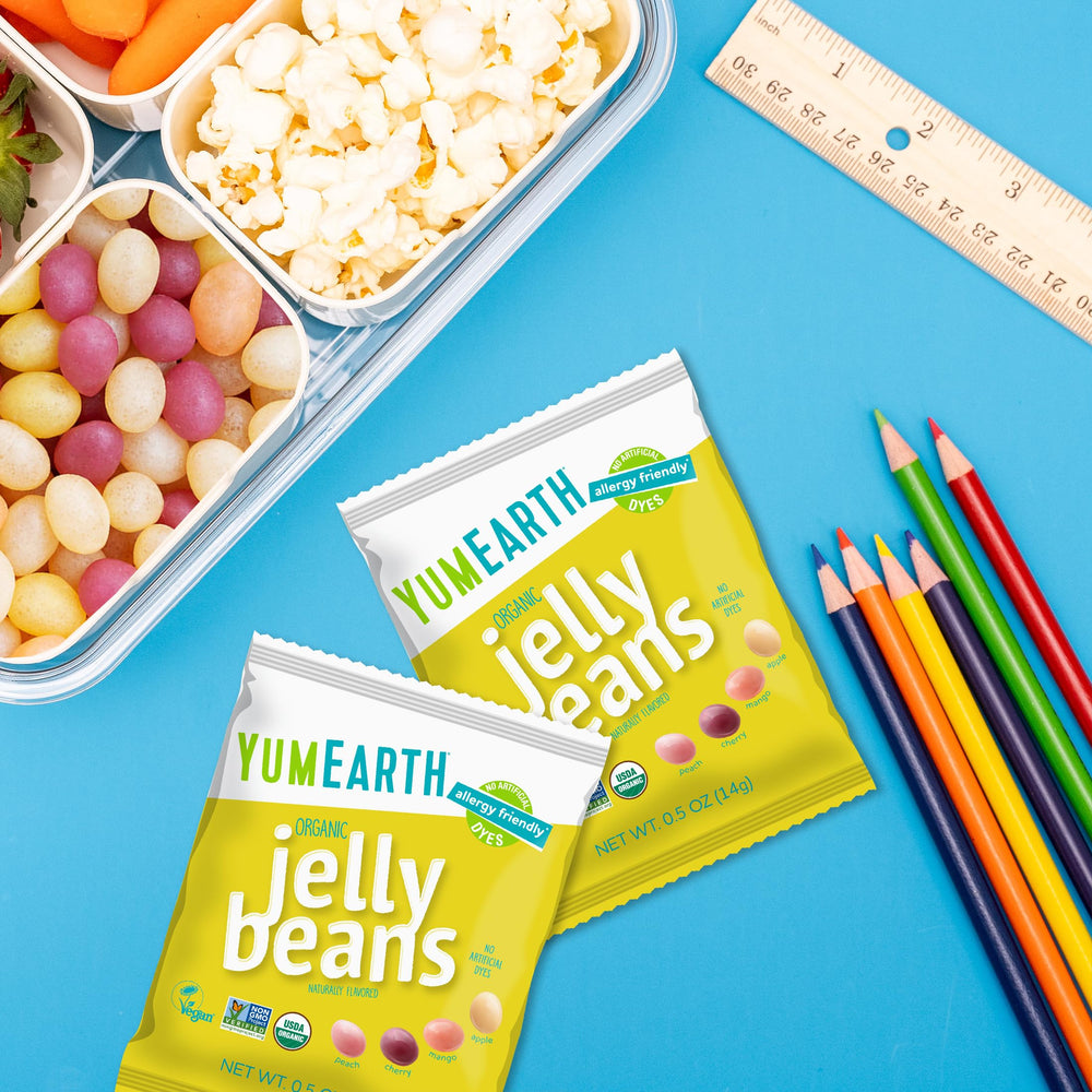 YumEarth party-friendly jelly beans for classroom celebration