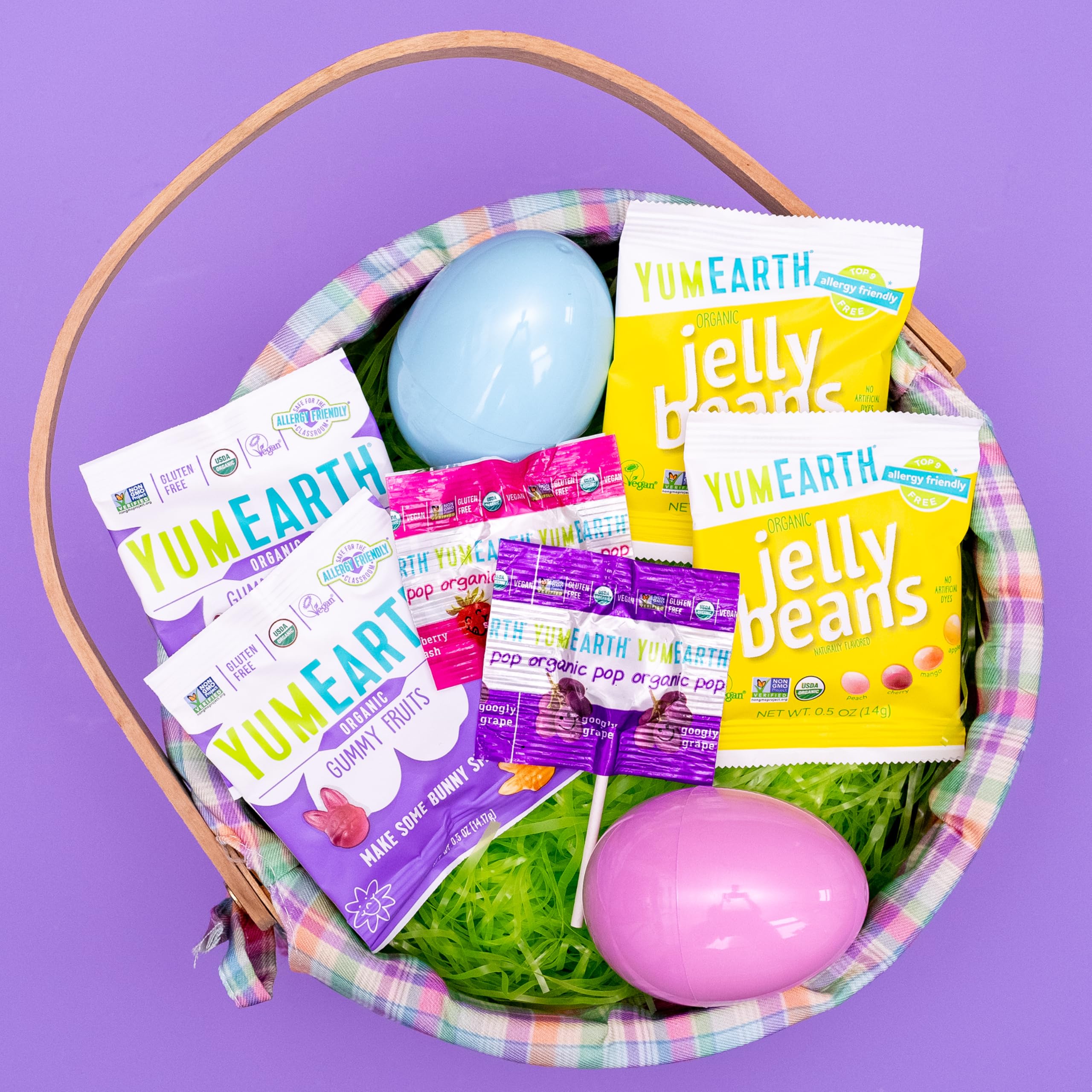 YumEarth colorful organic sweets with no artificial dyes