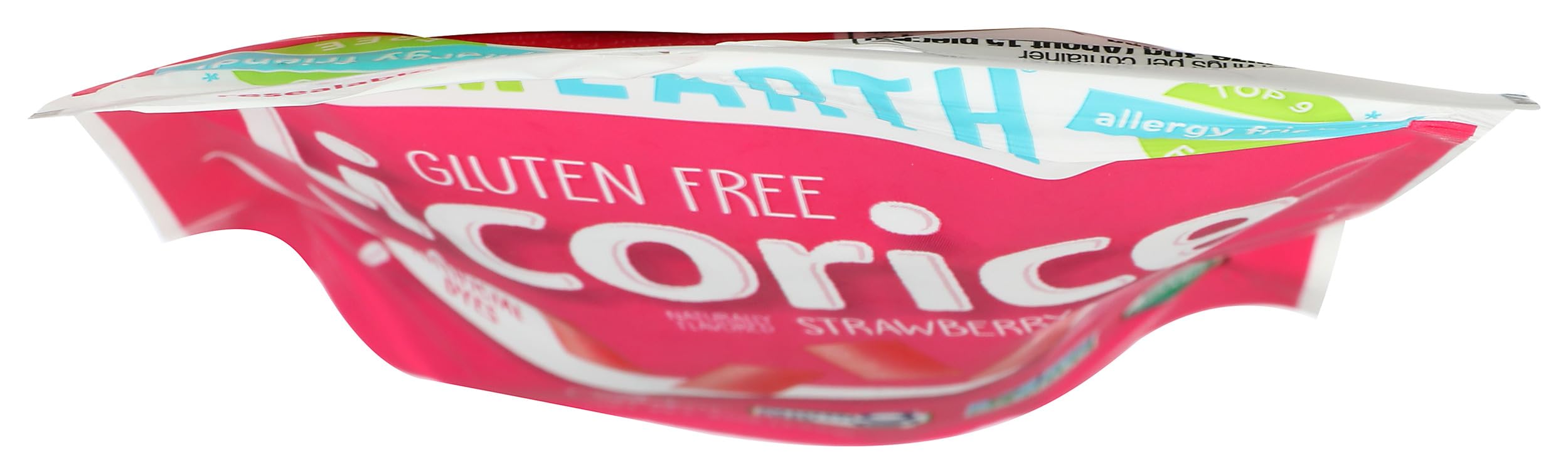 Lunchbox-ready YumEarth strawberry licorice in resealable bag