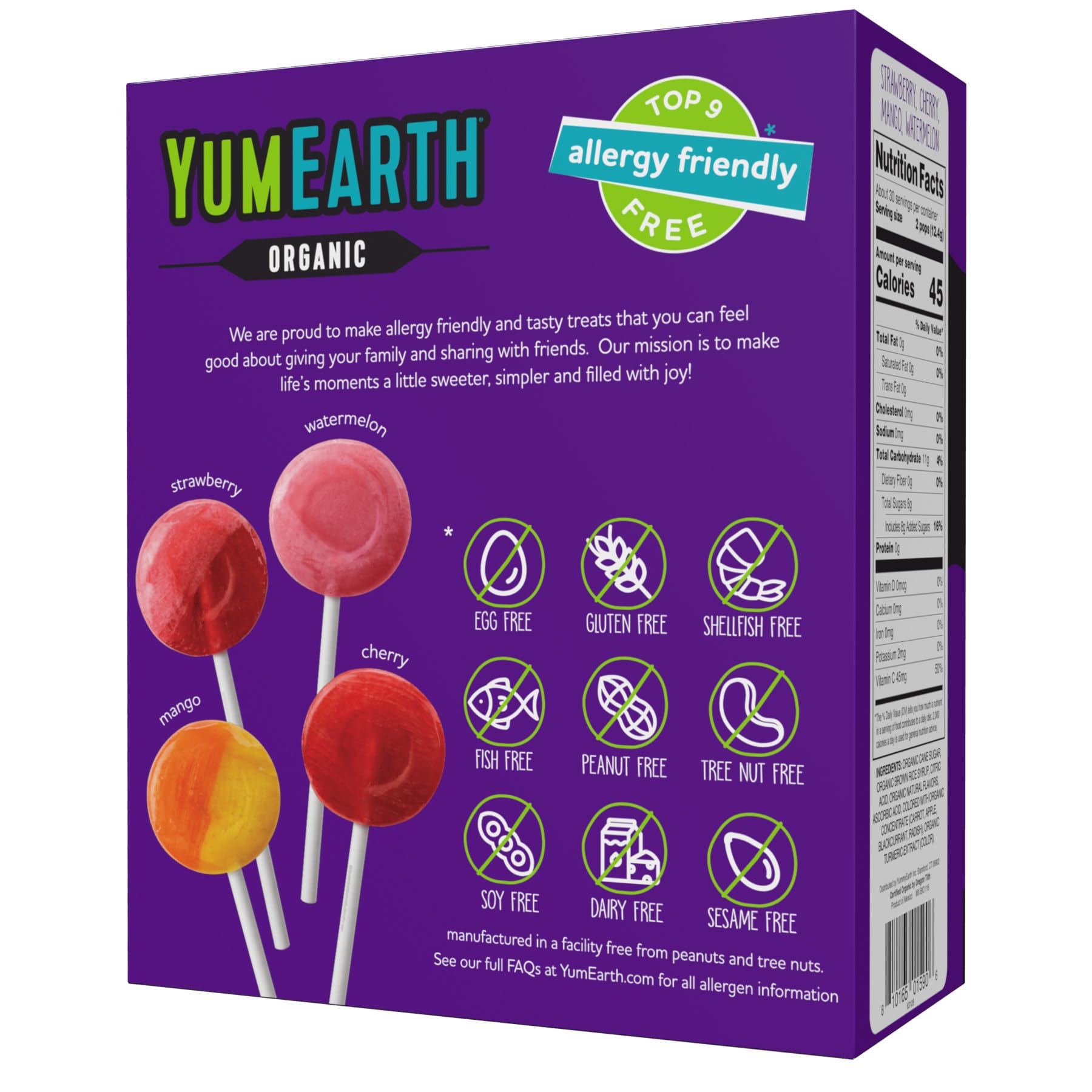 YumEarth Halloween candies assortment, gluten-free and non-GMO for classroom sharing