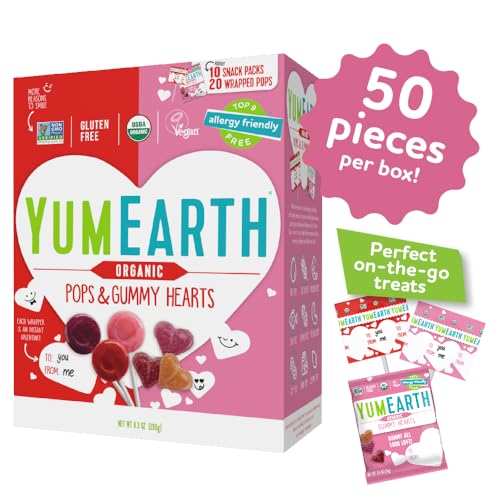 Close-up of YumEarth snacks with vivid flavors, ideal for lunchboxes.