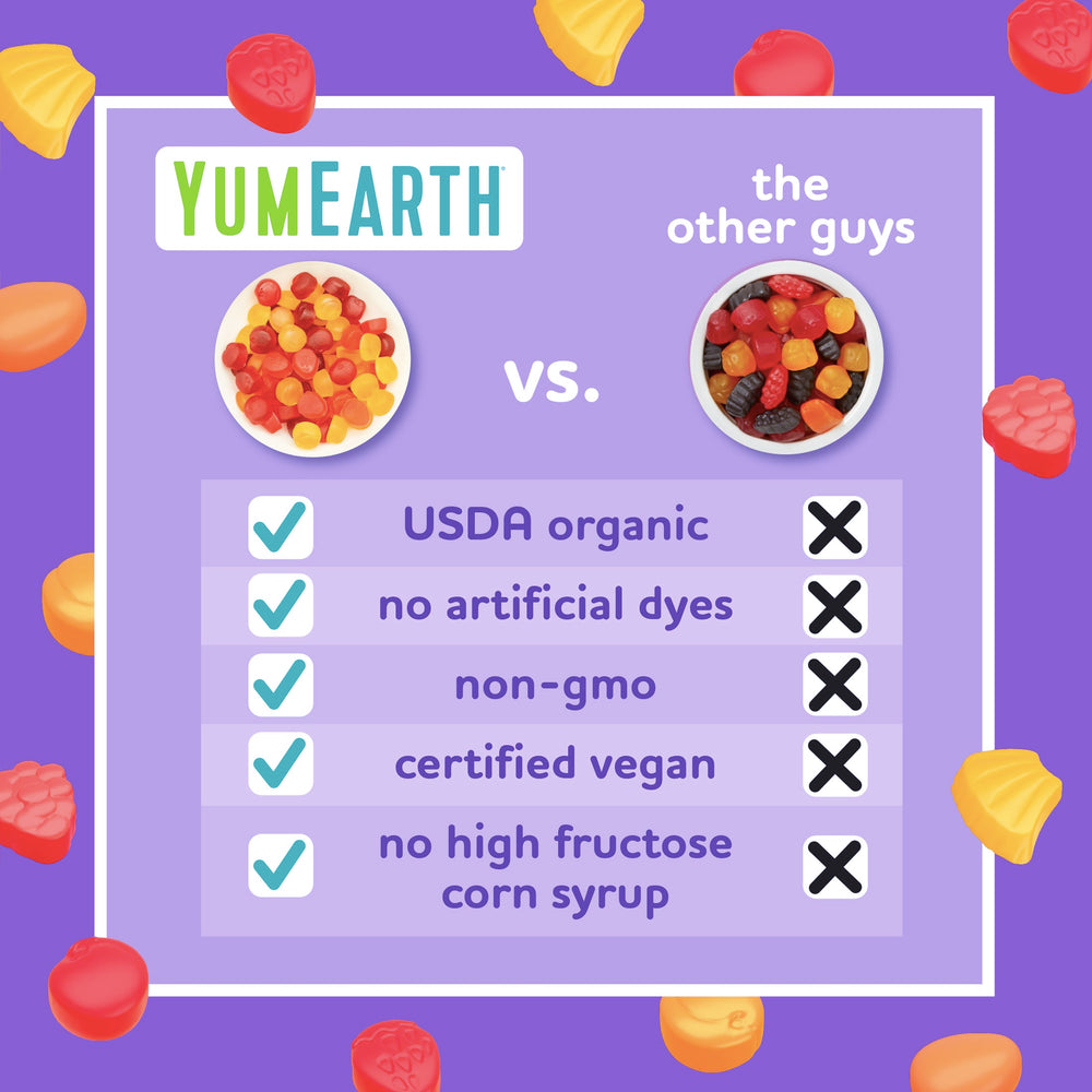 YumEarth snack packs great for school lunchboxes and quick snacks