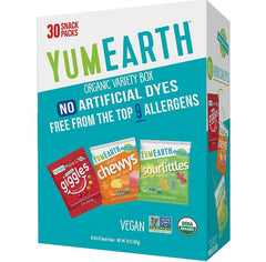YumEarth Sour Littles pack with tangy fruit flavors for on-the-go snacking