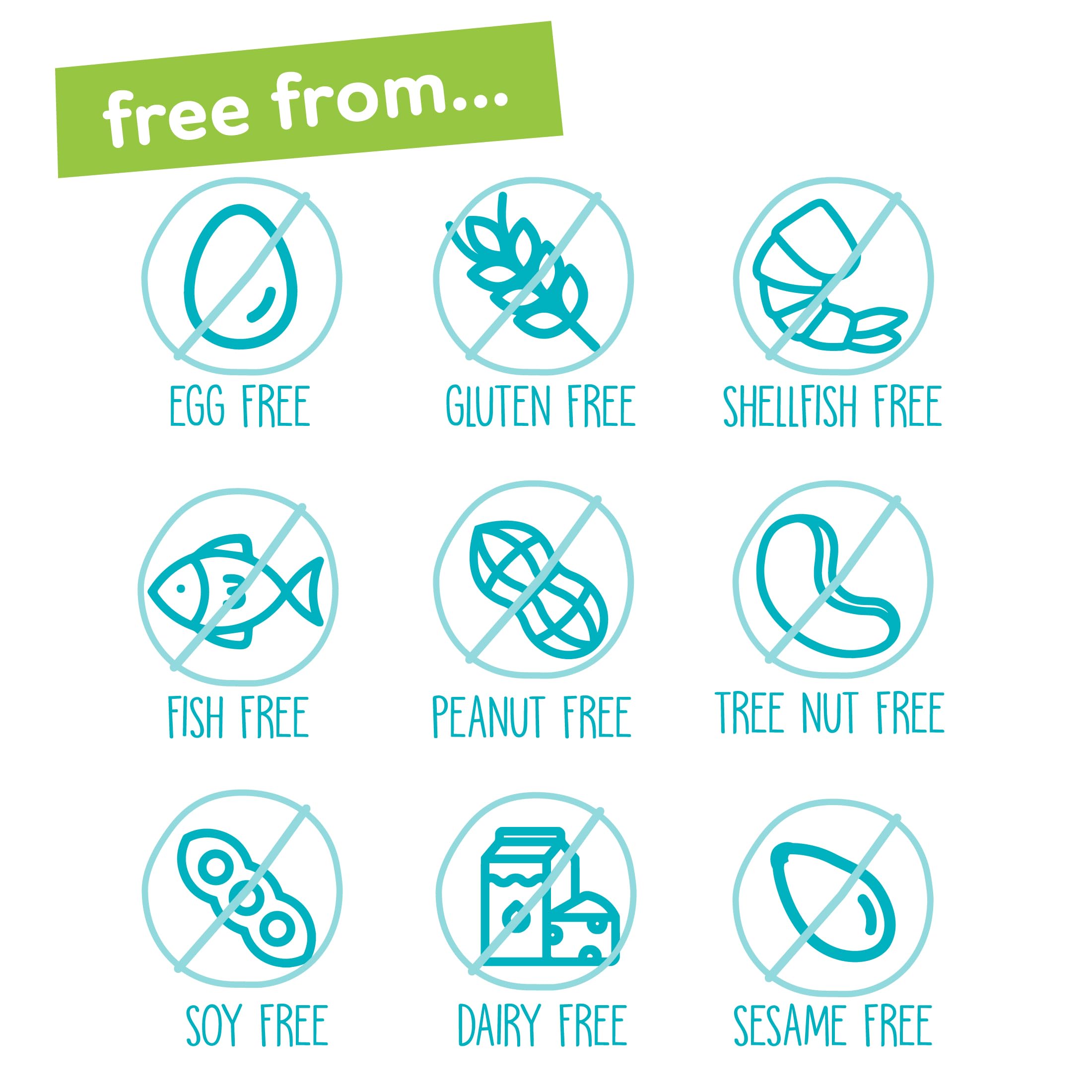 Allergen-free YumEarth tropical fruit snacks per pack