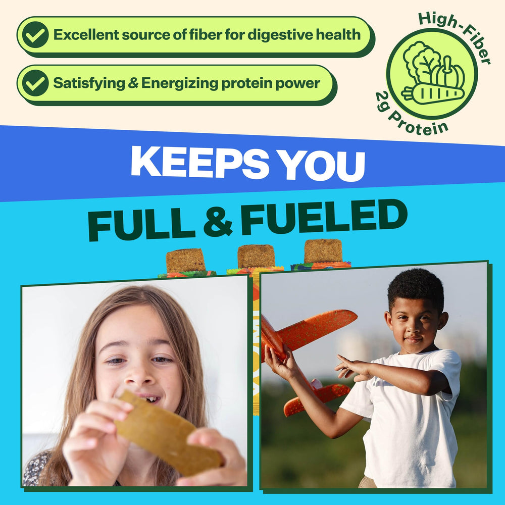 Gluten-free badge highlights allergy-friendly snack option