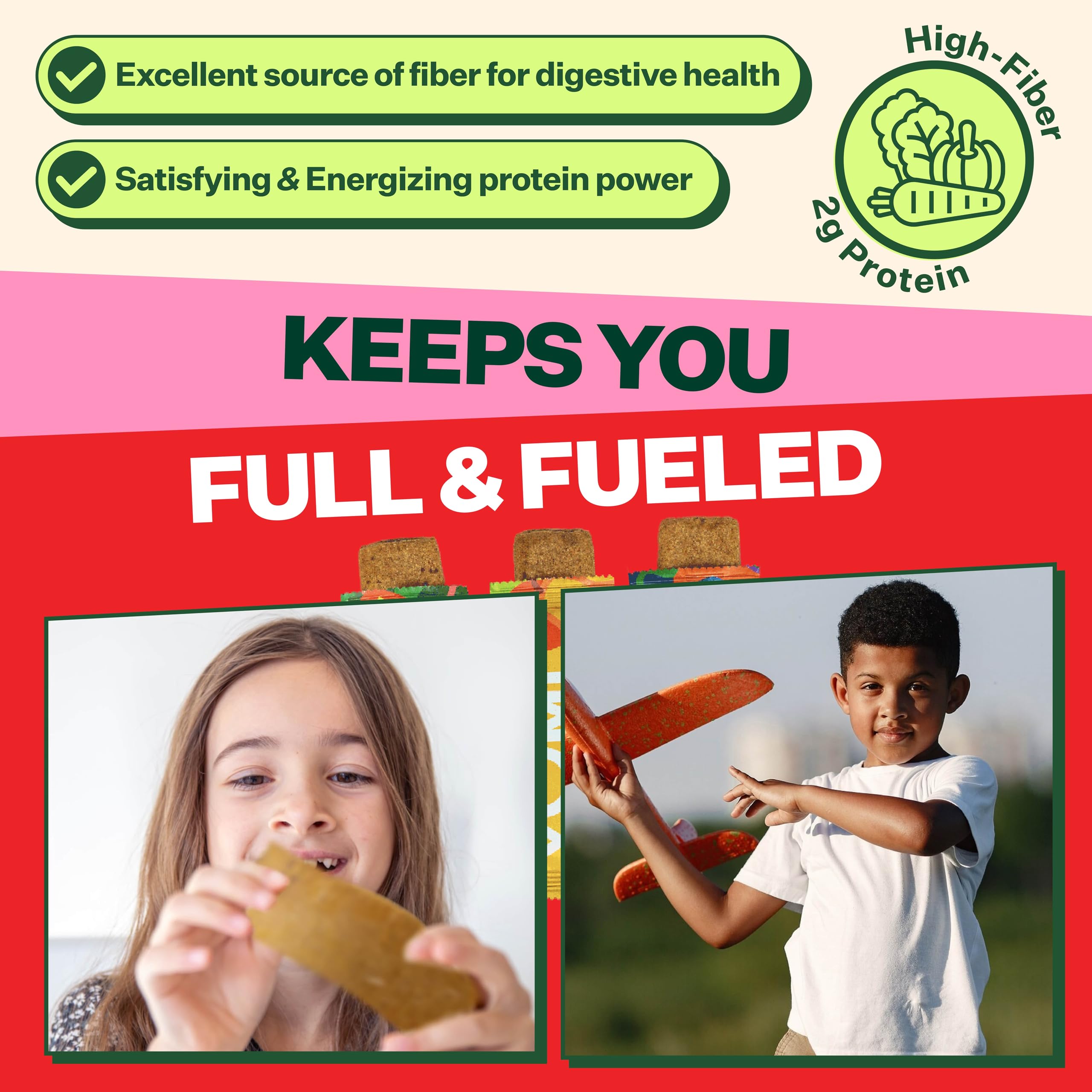 YUMI Organic Breakfast Superbar school-safe on-the-go snack