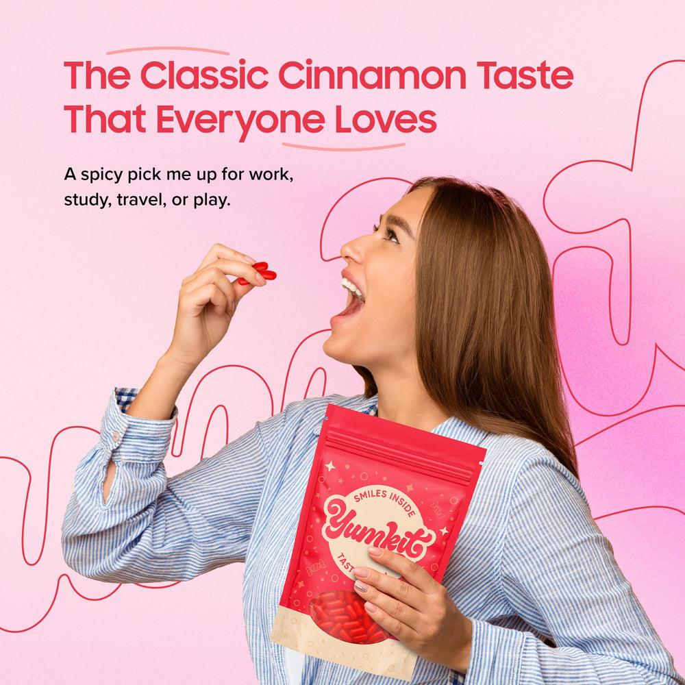 Yumkit Hot Tamales Fierce Cinnamon Candy theater snack ready for concessions.