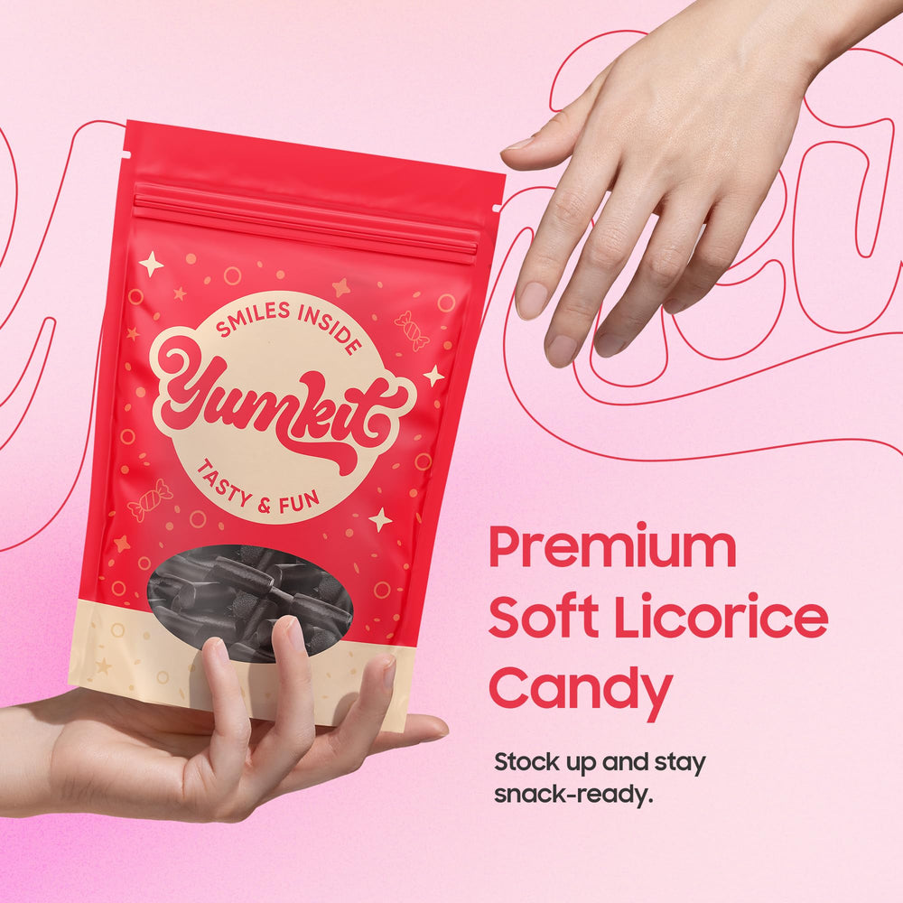 Yumkit palm oil-free licorice is ideal for candy bowls and gifts.