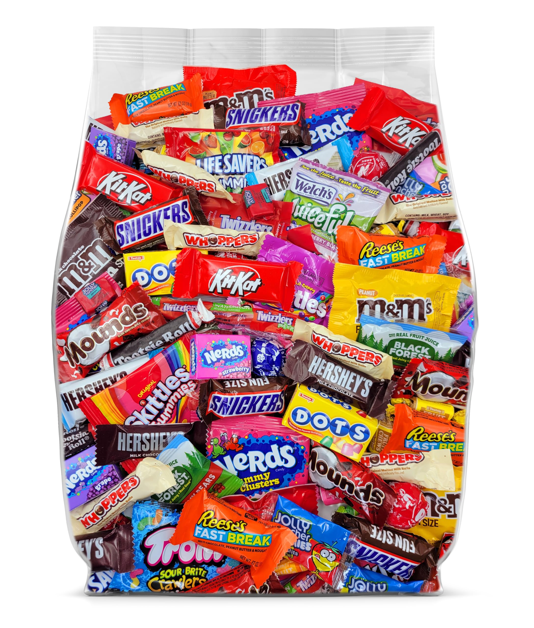 Yummy Chew assorted chocolates in bulk bag for events and sharing.