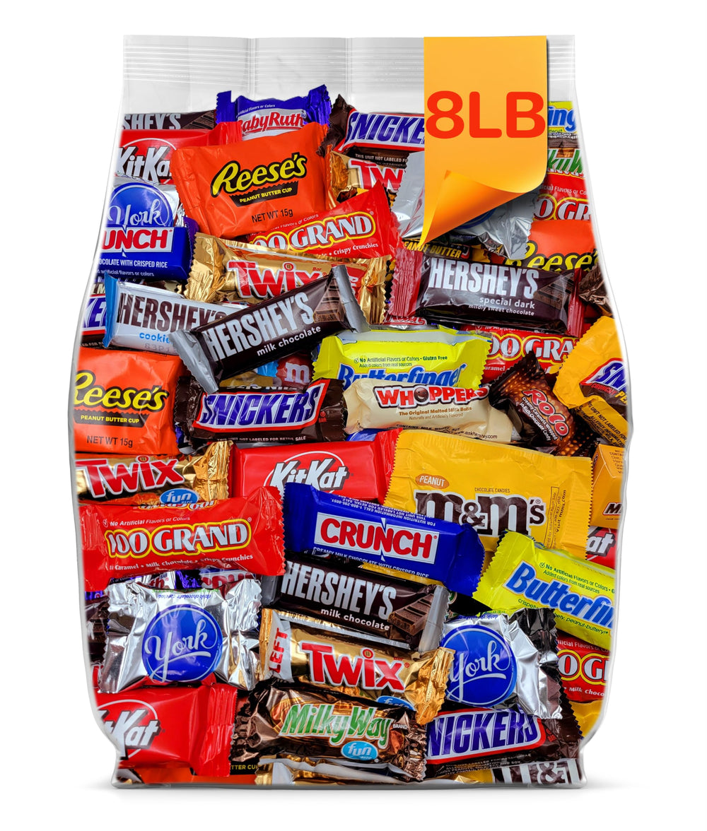 Yummy Chew bulk chocolate candy variety pack for sharing at events