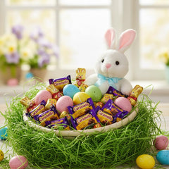 Bulk Easter candy display ideal for parties and gifts