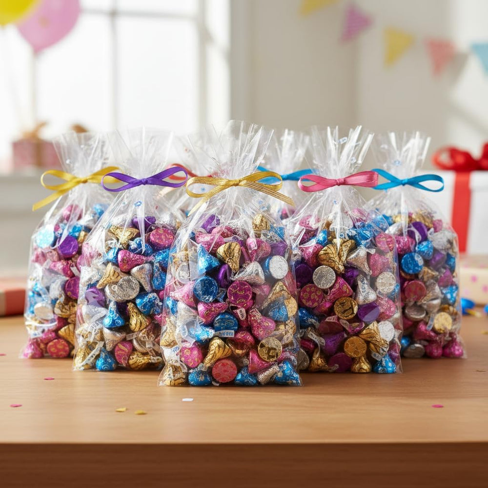 Yummy Chew candy bowls look colorful and inviting