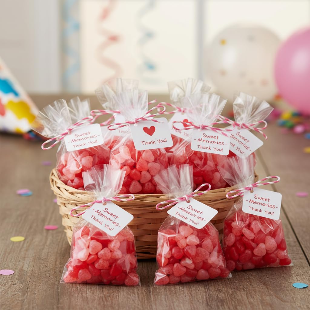 Yummy Chew bulk Jelly Hearts are perfect for classroom treats and sharing.