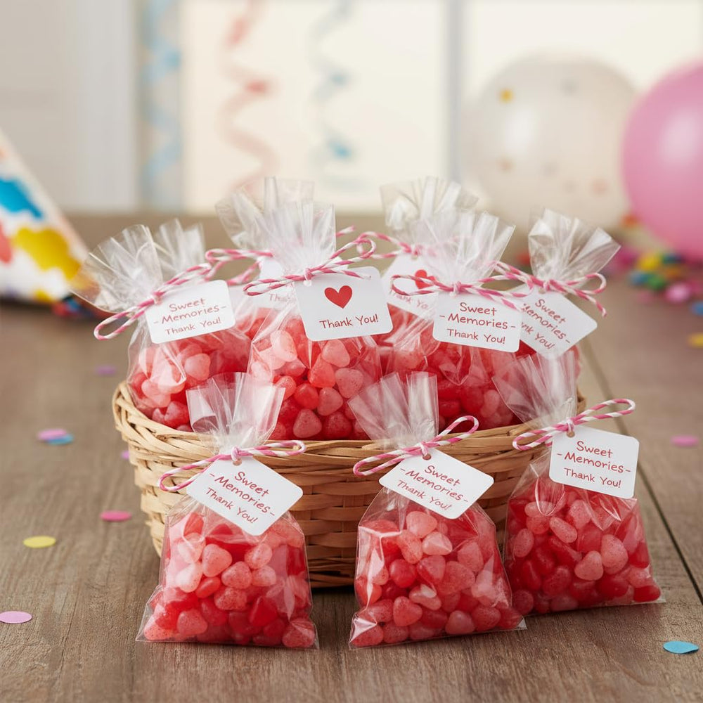 Yummy Chew bulk Jelly Hearts are perfect for classroom treats and sharing.
