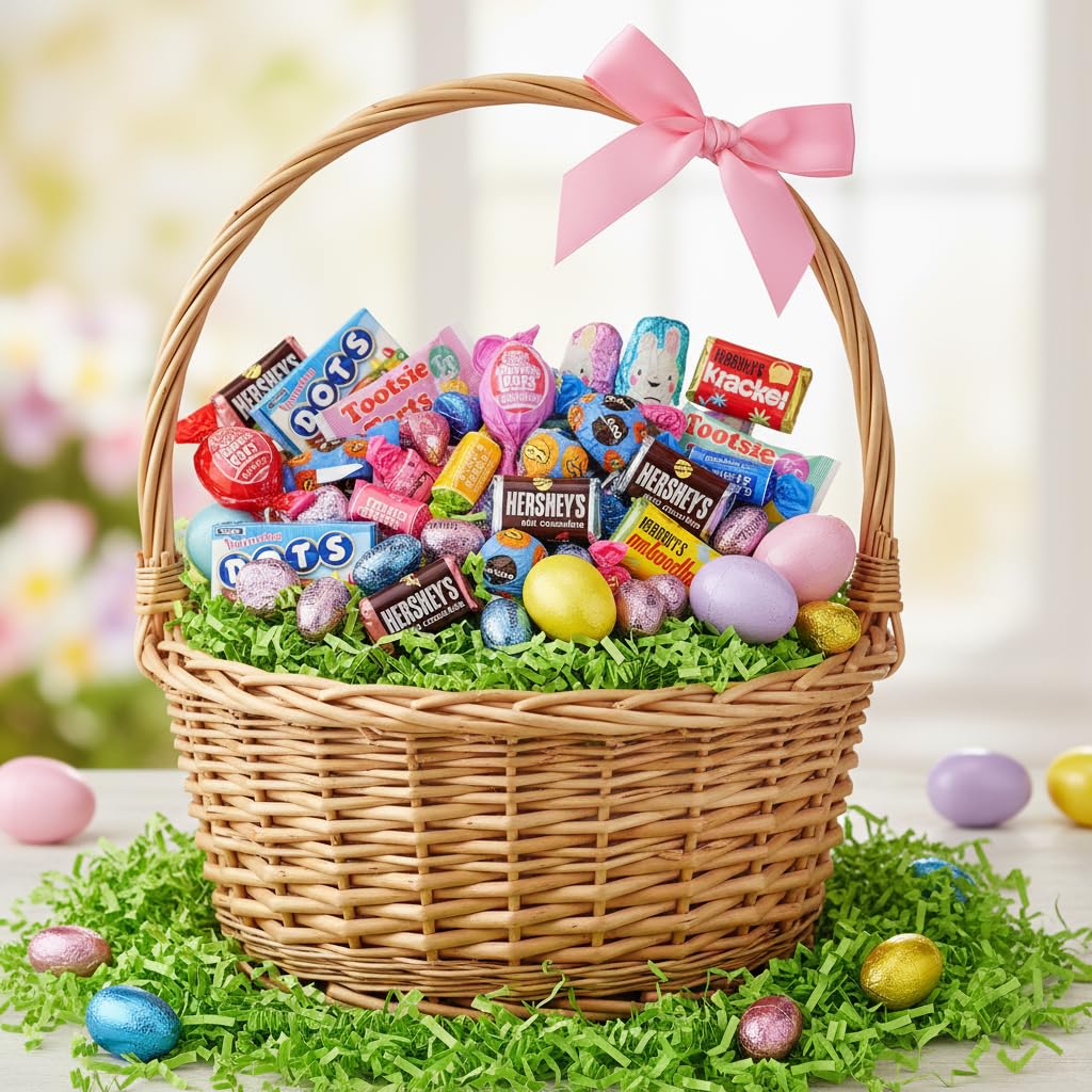 Yummy Chew Kisses chocolate candies neatly wrapped for classroom or party treats.