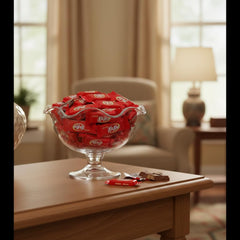 Yummy Chew KitKat individually wrapped bars maintain freshness for gifting.