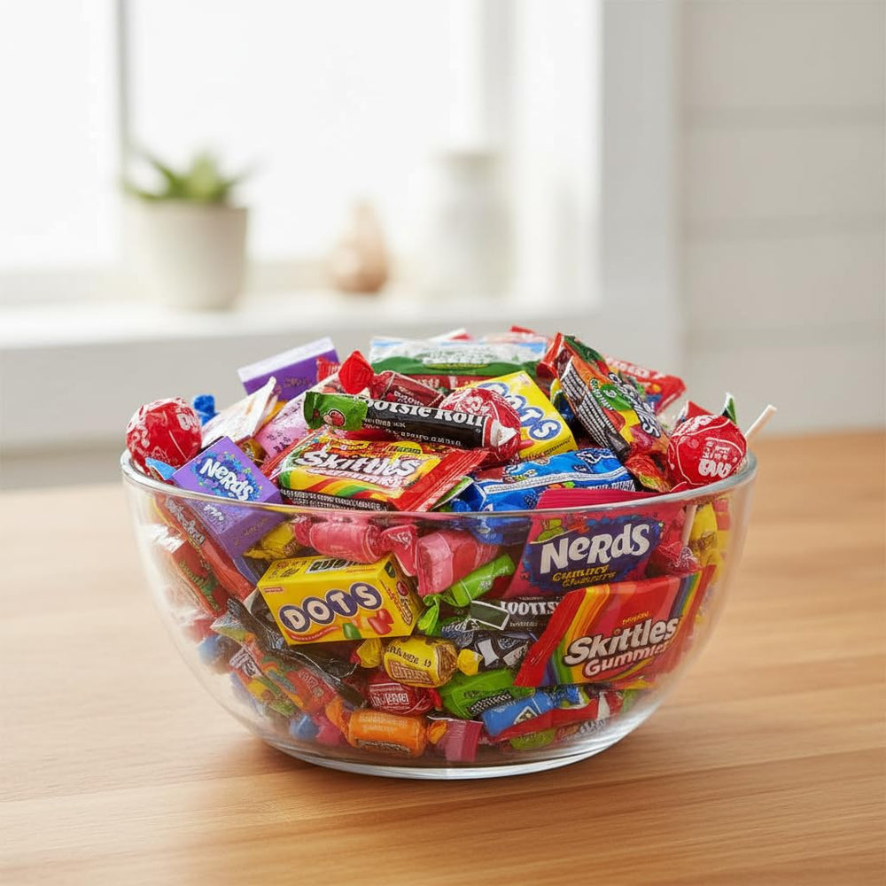 Yummy Chew bulk candy used as party favors for celebrations