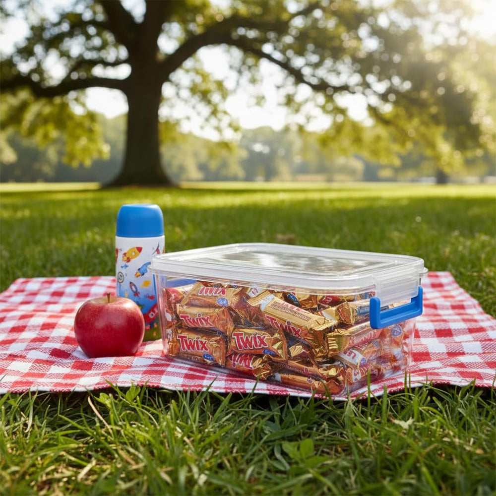 Crisp caramel cookie layer wrapped in milk chocolate for a satisfying bite.