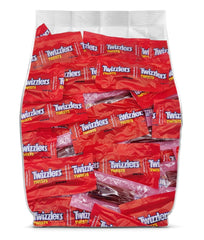 Yummy Chew Twizzlers strawberry licorice 95-piece bulk pack for on-the-go snacking.