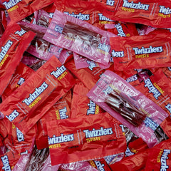Twizzlers strawberry licorice individually wrapped candies, perfect for sharing at events.