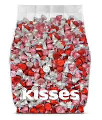 Yummy Chew Valentines Kisses 2lb bulk pack for easy gifting and sharing.