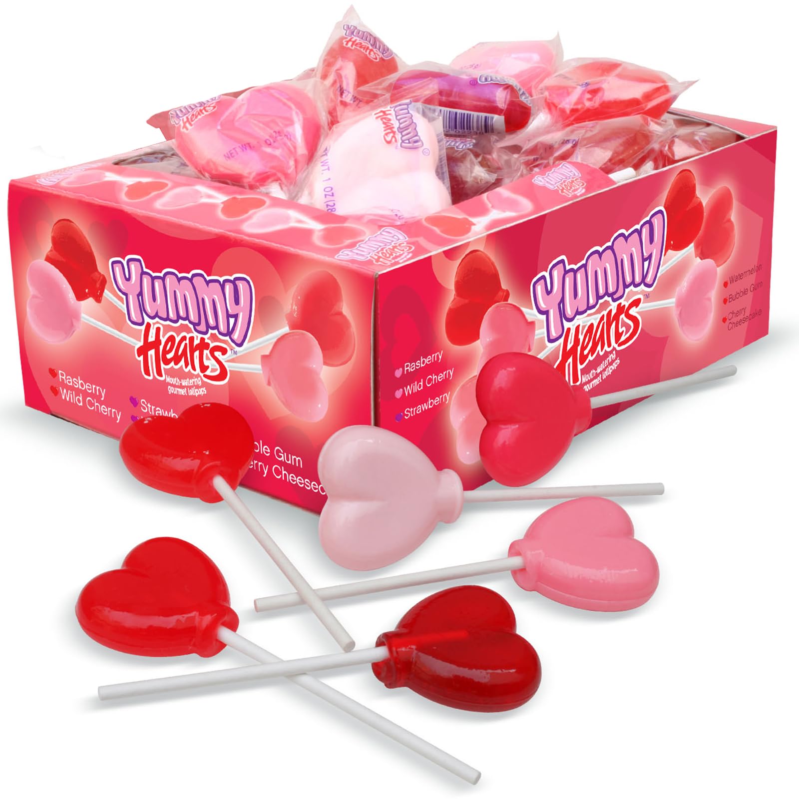Yummy-Lix individual-wrapped pops protect freshness, ideal for events and fundraisers