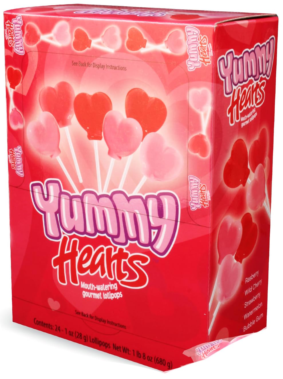 Yummy-Lix gourmet lollipops six flavors, colorfully wrapped and ready to share