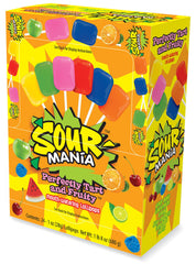 Yummy Lix Sour Mania watermelon lollipop refreshing fruit flavor for snacks