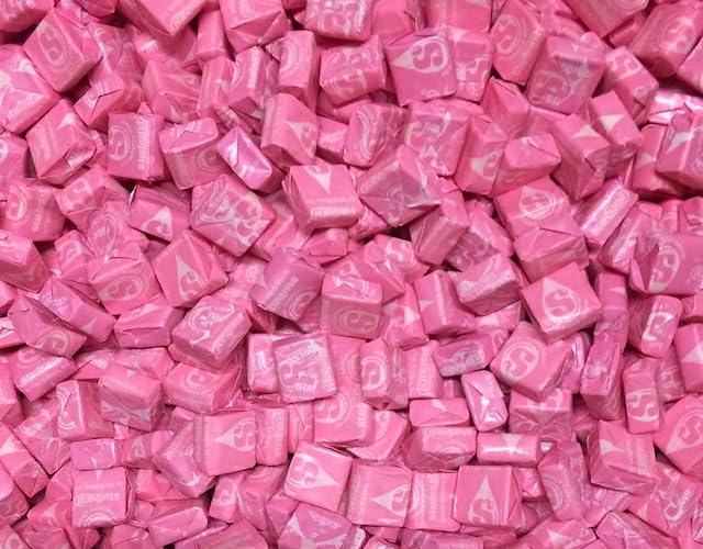YummyLand Valentine or baby shower decor with All Pink strawberry sweets