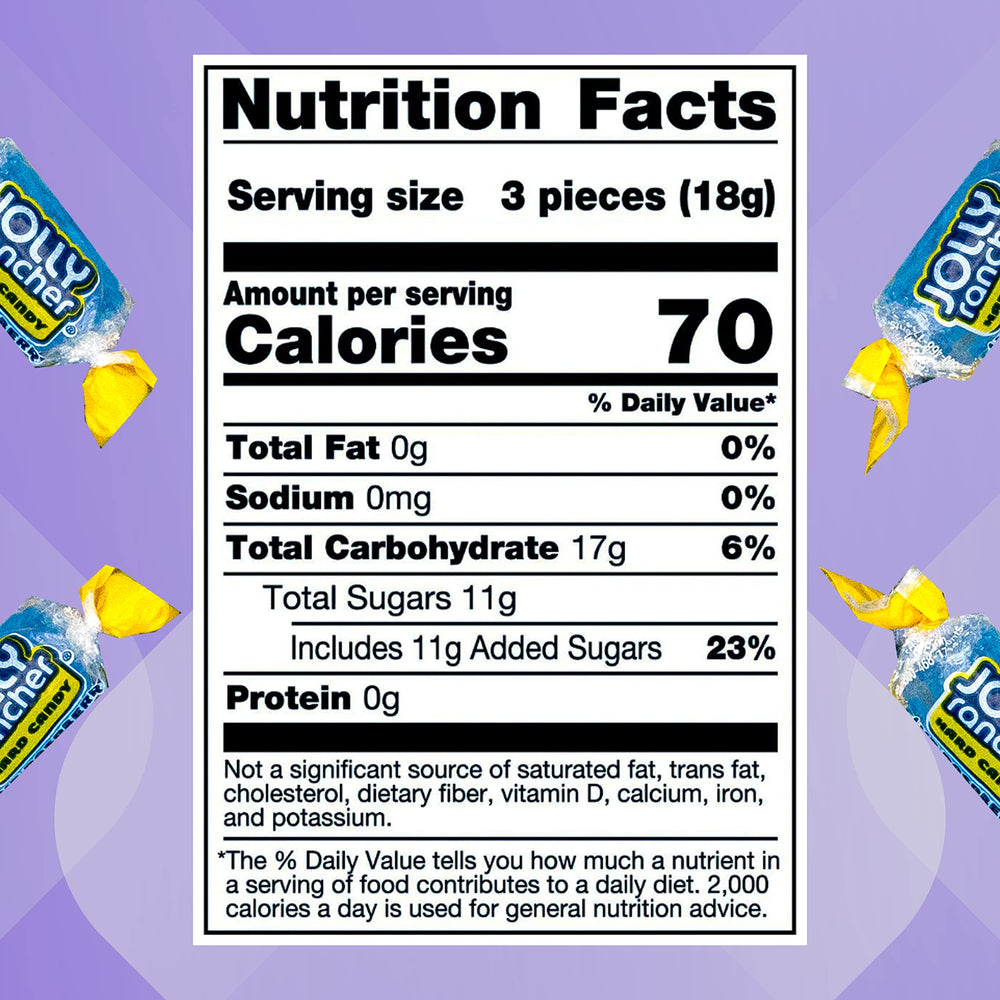 Yummyland blue raspberry hard candy closeup highlighting vibrant color and texture.